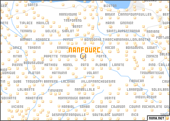 map of Nan Fourc
