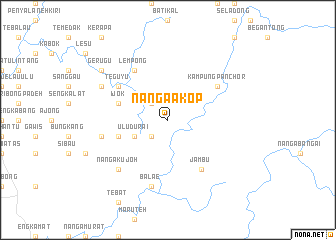 map of Nanga Akop