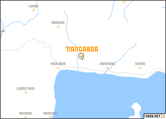 map of Nangaboa