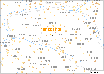 map of Nangal Gali
