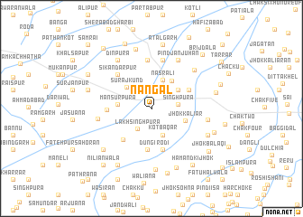 map of Nangal