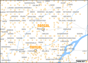 map of Nangal