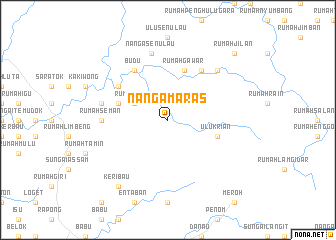 map of Nanga Maras
