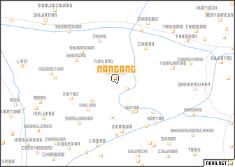 map of Nangang