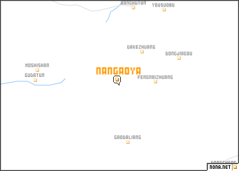 map of Nangaoya