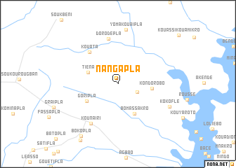 map of Nangapla