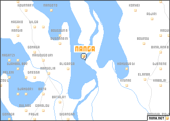 map of Nanga