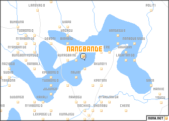 map of Nangbande