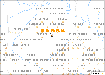 map of Nangipévogo