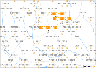 map of Nangmong