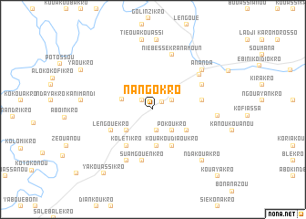 map of Nangokro