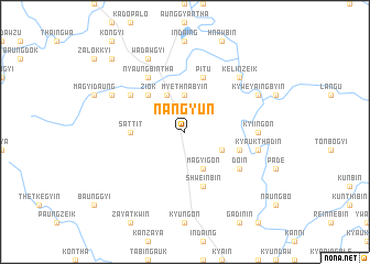 map of Nangyun