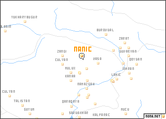 map of Nanıc