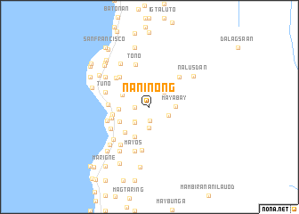 map of Naninong