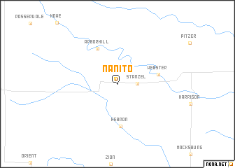 map of Nanito