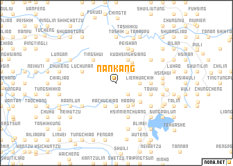 map of Nan-kang