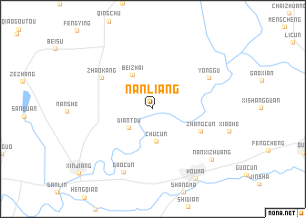 map of Nanliang