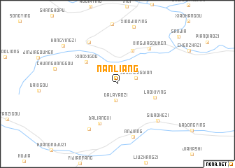 map of Nanliang