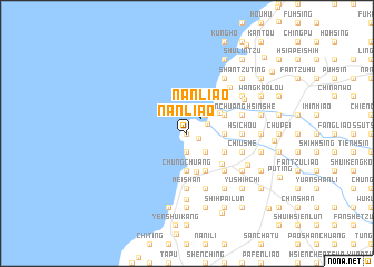 map of Nan-liao