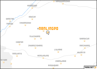 map of Nanlingpo