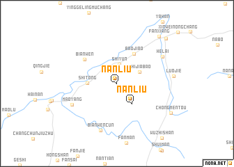 map of Nanliu