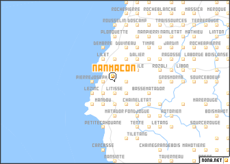 map of Nan Maçon