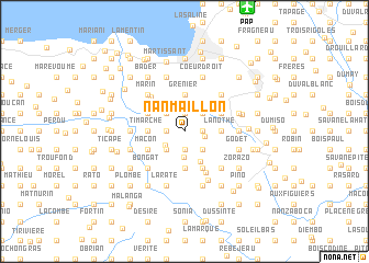 map of Nan Maillon