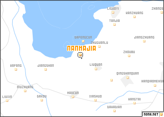 map of Nanmajia