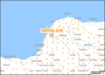 map of Nan Malgré