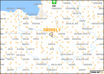 map of Nan Mely