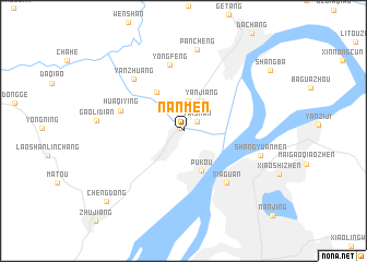 map of Nanmen