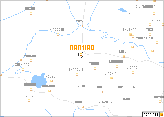 map of Nanmiao