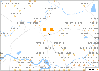 map of Nàn Mới
