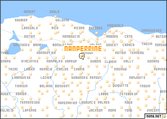 map of Nan Perrine