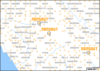 map of Nan Saut