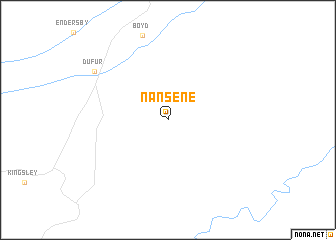 map of Nansene