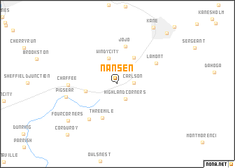 map of Nansen