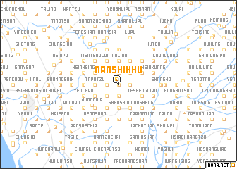 map of Nan-shih-hu