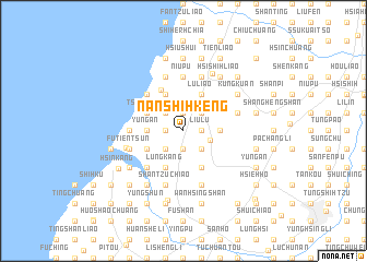 map of Nan-shih-k\