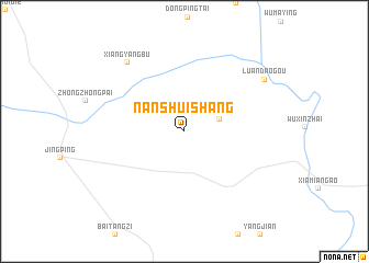 map of Nanshuishang
