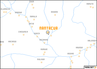 map of Nantácua