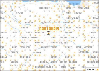 map of Nan Tampis