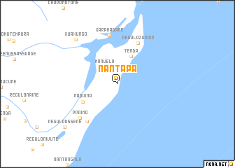 map of Nantapa