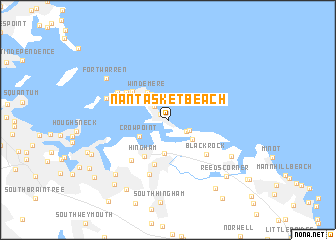 map of Nantasket Beach