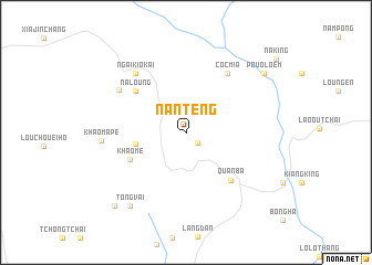 map of Nan Teng