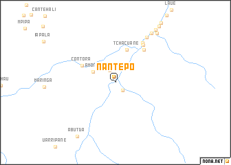 map of Nantepo