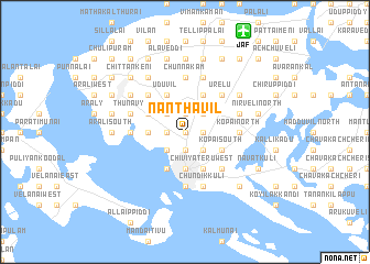 map of Nanthavil