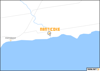 map of Nanticoke