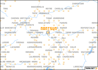 map of Nan-ts\