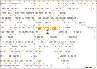 map of Nan-tzu-kou